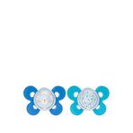 Chicco Physio Comfort 16-36 Ay 2'li Emzik - Mavi