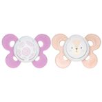 Chicco Physio Comfort Silikon Emzik (6-16 Ay, 2'li), Pembe