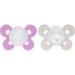 Chicco Physio Forma Comfort Silikon Emzik 16-36 Ay Kız Çocuklar İçin Ergonomik Tasarım