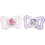 Chicco Physio Light Silikon Emzik 2'li 2-6 Ay - Mor - 0 - 1,5 Yaş