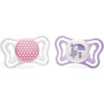 Chicco Physio Light Silikon Emzik 2'li 2-6 Ay - Mor - 1 Yaş