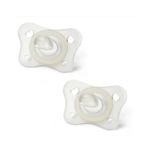 Chicco Physioforma 2'li 2 6 Ay Unisex Mini Soft Gece Parlayan Silikon Emzik