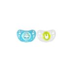 Chicco Physioforma Air Emzik 2'li - Beyaz - Mavi - 0 - 3 Ay