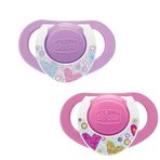 Chicco Physioforma Compact Pembe - Mor 6-12 Ay 2'li Silikon Emzik