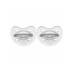 Chicco Physioforma Crystal 2'li Silikon Emzik 16-36 Ay Şeffaf