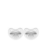 Chicco Physioforma Crystal Soft 16-36 Ay Silikon 2'li Emzik - Beyaz