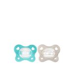 Chicco Physioforma Dual Soft 6-16 Ay 2'li Emzik - Mavi