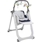 Chicco Polly Magic Relax Bebek Mama Sandalyesi Mavi Renk 0-3 Yaş İçin Yumuşak Kumaş Özellikli - Blue Passion
