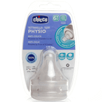 Chicco Wellbeing 2'li 6+ Ay Mama Akış Silikon Biberon Emziği