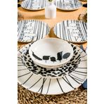 Chichi Home Nido Mounta 24 Parça 6 Kişilik Porselen Yemek Takımı