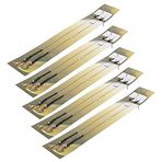 CHICIRIS 5 Set Sazan Balık Tutma Seti, Balık Tutma Saç Ekipmanları Çizgi Metal Kancalar Yem Tel Kanca Ekipmanları Olta Aksesuarı (8#)