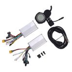 Chiciris Electric Bike Controller, 52V 25A 1200W Fırçasız Çift Sürücü Motor Kontrolör Kiti Elektrikli Bisiklet Scooter Için LCD Ekran