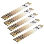 CHICIRIS Sazan Balıkçılık Saç Ekipmanları, 5 Set Sazan Balıkçılık Saç Ekipmanları Çizgi Metal Kancalar Yem İpliği Kanca Ekipmanları Olta Aksesuarı (12#)