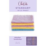 ChicKits Standart - Mikrofiber Genel Temizlik Bezi 30*30 cm Tüm Yüzeyler Için - 10'lu