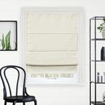 CHICOLOGY Pencereler için Roma Tonları, Roma Pencere Tonları, Roma Tonları, Karartma Tonları, Pencere Uygulamaları, Ev için Pencere Tonları, Pencere Gölgesi, 48" G X 64" H, Del Mar Ay Kabuğu