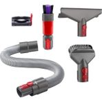 Chihiro586 - 9278 Dyson V7 V8 V10 V11 V12 V15 Elektrikli Süpürge Parçaları, Yumuşak Fırça Kafası Aksesuarları Için Traceless Toz Giderme Yumuşak Fırça Kafası (Yurt Dışından)