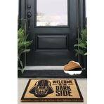 Chilai Home 40x60 cm Coco Dark Side Siyah İç ve Dış Kapı Önü Paspası