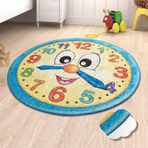 Chilai Home 8682125917979 Mavi Watch 140x140 cm Çocuk Ve Bebek Halısı