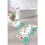 Chilai Home Anemon Djt 2li Set Banyo Halısı Takımı, Klozet Paspası