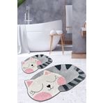 Chilai Home Big Cat 2'li Set Banyo Halısı