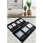 Chilai Home Blessed Djt 3'lü Set Banyo Halısı