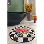Chilai Home Boom Djt Çap 100 Cm Banyo Halısı