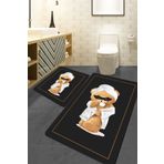 Chilai Home Bornouse 2'li Set Banyo Halısı