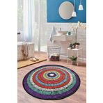 Chilai Home Bubble Djt Çap 140 Cm Banyo Halısı