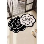 Chilai Home Bungari Rose Banyo Paspası 60x100cm Kaydırmaz Tabanlı djtbanyo - Renkli