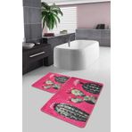 Chilai Home Cacto 2'li Set Banyo Paspas Seti Kaymaz Tabanlı Klozet Takımı Djtbanyo
