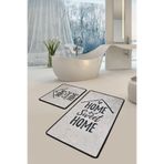 Chilai Home Casa Djt 2li Set Banyo Paspas Seti Kaymaz Tabanlı Klozet Takımı