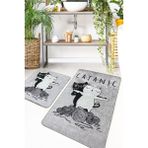 Chilai Home Catanic 2'li Set Djt Banyo Halısı