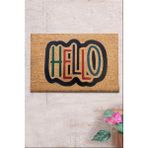 Chilai Home Coco Anghe 40x60 cm Doğal Koko Kıl Paspas