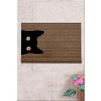 Chilai Home Coco Arighe 40x60 cm Doğal Koko Kıl Paspas