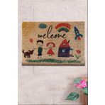 Chilai Home Coco Haggyo 40x60 cm Doğal Koko Kıl Kapı Önü Paspası