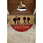 Chilai Home Coco Mat Janmau 45X75 cm Doğal Koko Kıl Paspas,hindistan Naturel Kapı Önü Paspası - Çok Renkli - 47 x 75 cm