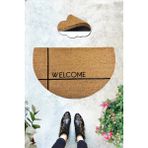Chilai Home Coco Monno 45X75 cm Doğal Koko Kıl Paspas,hindistan Naturel Kapı Önü Paspası - Çok Renkli - 45 x 75 cm