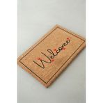 Chilai Home Coco Mortise 40 x 60 cm Kıl Paspas , iç ve dış kapı paspası - Açık Kahve