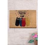 Chilai Home Coco Without A Cat 40x60 cm Doğal Koko Kıl Paspas