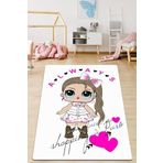 Chilai Home Doll Djt Çocuk Ve Bebek Halısı Yıkanabilir,Kaymaz Taban, 100 x 200