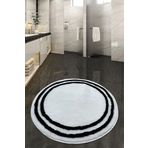 Chilai Home Duplici Beyaz Çap Banyo Halısı