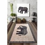 Chilai Home Elefante Nero Djt 150x230 cm Salon Halı