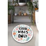 Chilai Home Flower in The Garden Djt 140x140 cm Banyo Halısı