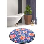 Chilai Home Flowers Dijital Çap 100 Cm Banyo Halısı Djt - Renkli - 4484