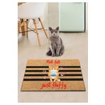 Chilai Home Fluffy Köpek Kedi Mama Paspası