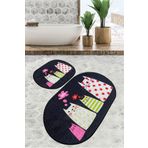 Chilai Home Four Cats Djt 2'li Set Banyo Halısı