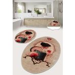 Chilai Home Glare Djt 2'li Set Banyo Halısı Klozet Takımı