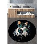 Chilai Home Glasses Dog Djt 140x140 cm Banyo Halısı