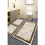 Chilai Home Golida 3lü Set Banyo Halısı Djt