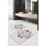 Chilai Home Hello Spring 2'li Set Banyo Paspası Klozet Takımı Djtbanyo